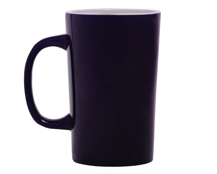 TARRO CÓNICO BICOLOR 15 OZ LATTE A2713 AZUL COBALTO A2713 Azul cobalto