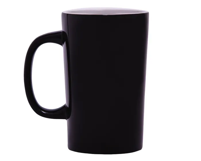TARRO CÓNICO BICOLOR 15 OZ LATTE A2713 NEGRO A2713 Negro