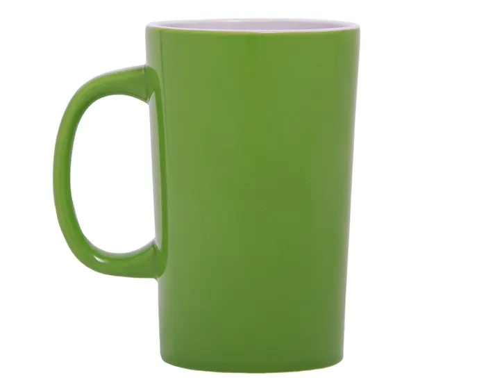 TARRO CÓNICO BICOLOR 15 OZ LATTE A2713 VERDE CLARO A2713 Verde claro