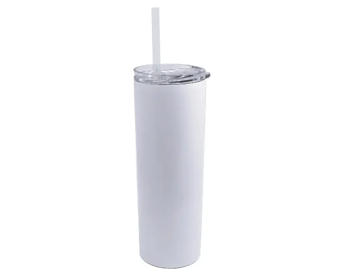 TERMO DE ACERO INOX. PARA SUBLIMACIÓN 600 ML. WILLY A2743 BLA NCO — clave A2743
