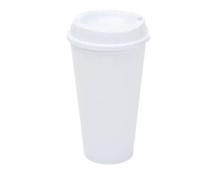 VASO CAFETERO DE PLÁSTICO 473 ML. ALDO A2750 BLANCO — clave A2750