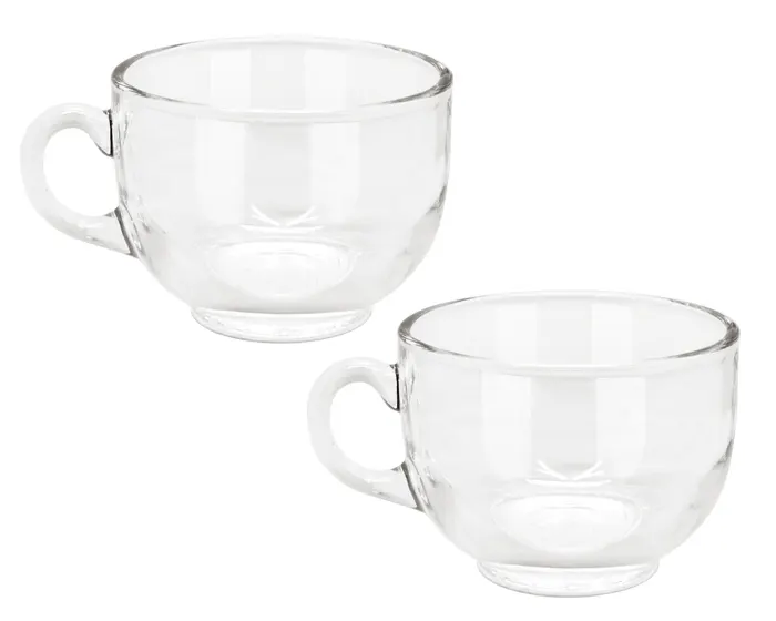 JUEGO DE TAZAS DE VIDRIO 5 OZ ADEL A2764 TRANSPARENTE A2764 Transparente