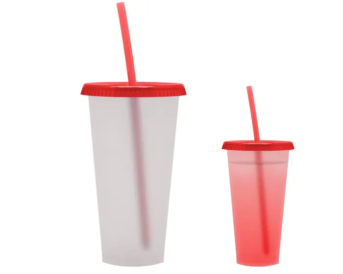 VASO DE PLÁSTICO SNOW A2770 ROJO A2770 Rojo