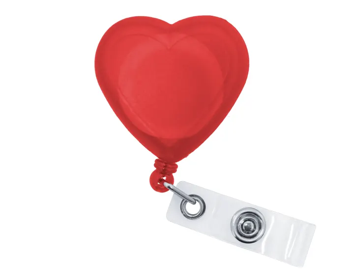 PORTAGAFETE CORAZÓN HERA A2775 ROJO — clave A2775