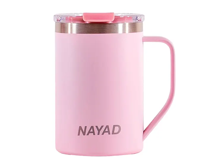 TARRO TÉRMICO DOBLE PARED ACERO INOX. 15 OZ. NAYAD METRO A2777 PALO DE ROSA A2777 Palo de rosa