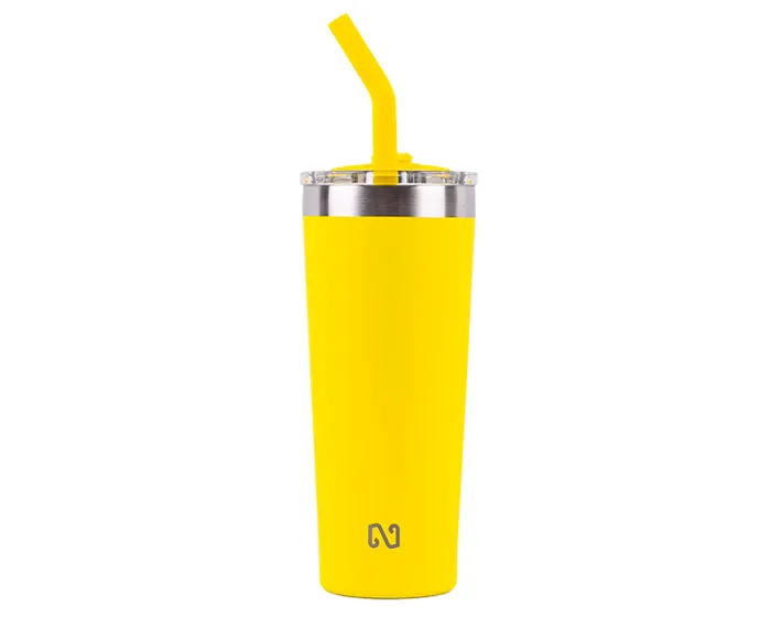TERMO DOBLE PARED ACERO INOXIDABLE 22 OZ. NAYAD TROUPER A2779 AMARILLO A2779 Amarillo