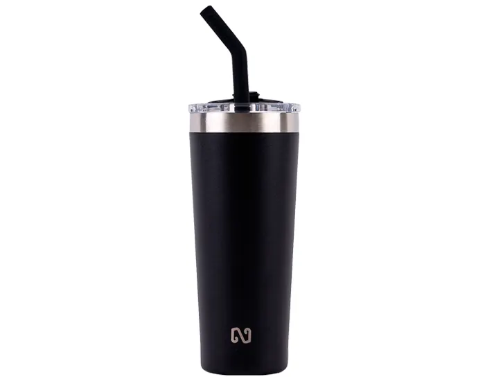 TERMO DOBLE PARED ACERO INOXIDABLE 22 OZ. NAYAD TROUPER A2779 NEGRO — clave A2779