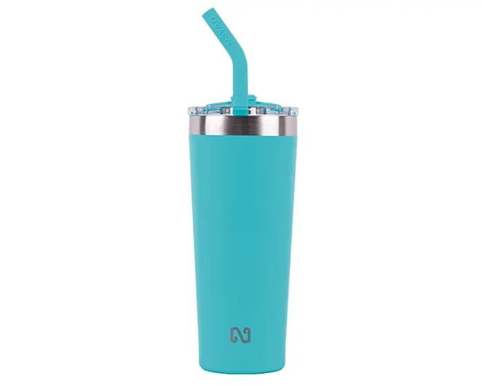 TERMO DOBLE PARED ACERO INOXIDABLE 22 OZ. NAYAD TROUPER A2779 TURQUESA A2779 Turquesa