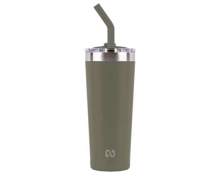TERMO DOBLE PARED ACERO INOXIDABLE 22 OZ. NAYAD TROUPER A2779 VERDE — clave A2779