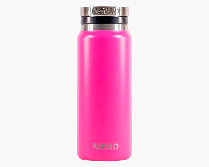 TERMO DOBLE PARED ACERO INOXIDABLE 26 OZ. NAYAD ROAMER A2844 ROSA — clave A2844