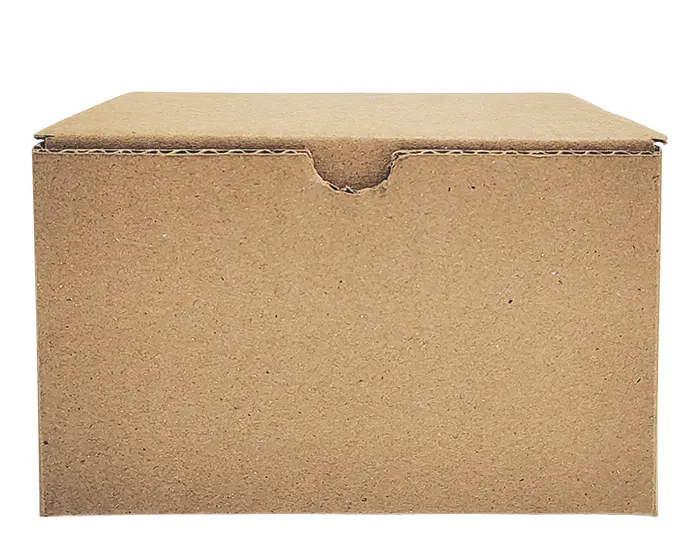 CAJA DE CARTÓN No. 3 EMPAQUE PARA TAZA A2852 CAFÉ — clave A2852