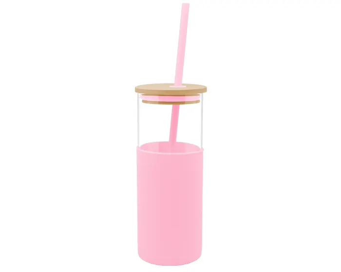 CILINDRO DE BOROSILICATO 500 ML. GLORY A2855 ROSA — clave A2855