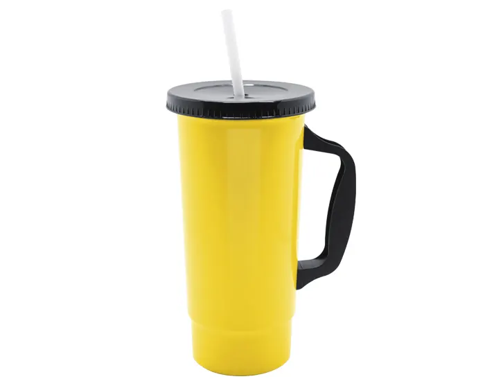 TARRO DE PLÁSTICO 32 OZ BATCH A2880 AMARILLO — clave A2880