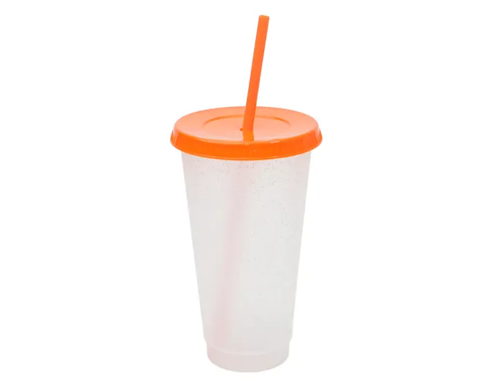 VASO DE PLÁSTICO LIB A2881 NARANJA A2881 Naranja