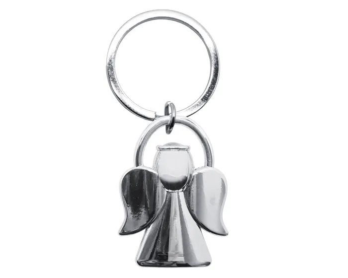 LLAVERO EN FORMA DE ANGEL ANGELO A2891 PLATA — clave A2891