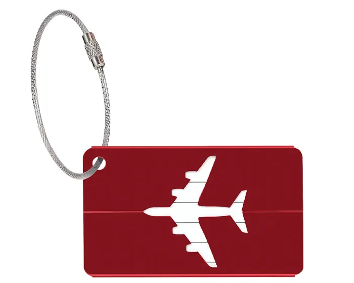 IDENTIFICADOR DE MALETAS VUELO A2900 ROJO — clave A2900
