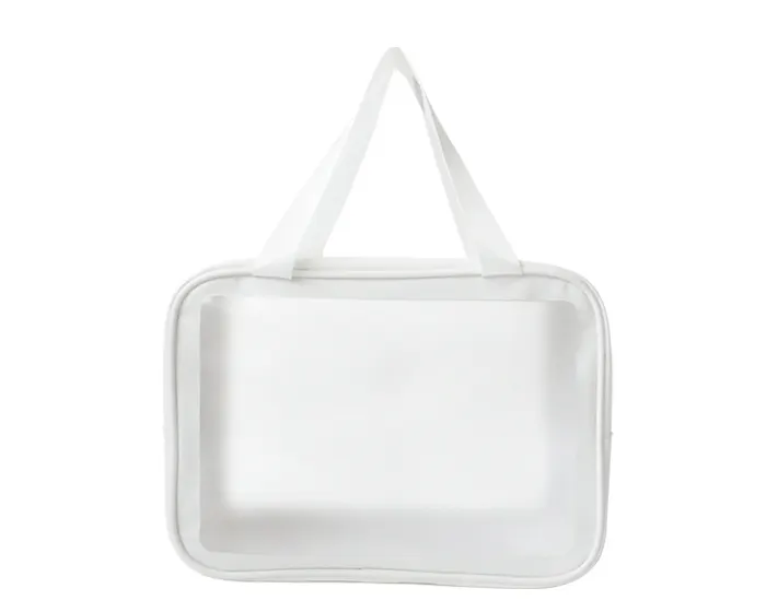 BOLSA IMPERMEABLE PARA ACCESORIOS CON ASAS PATY A2909 BLANCO — clave A2909