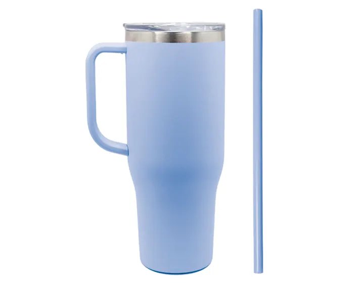 TERMO DE ACERO INOXIDABLE DE 1,200 ML. BARNEY A2915 AZUL CLARO A2915 Azul claro
