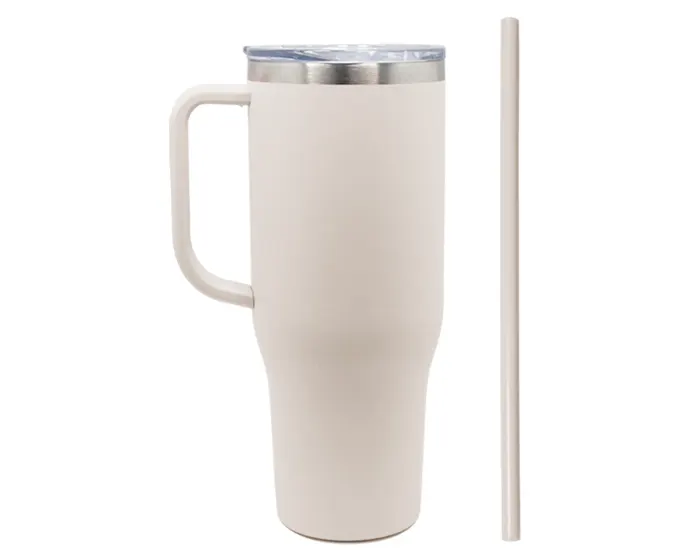 TERMO DE ACERO INOXIDABLE DE 1,200 ML. BARNEY A2915 BEIGE A2915 Beige