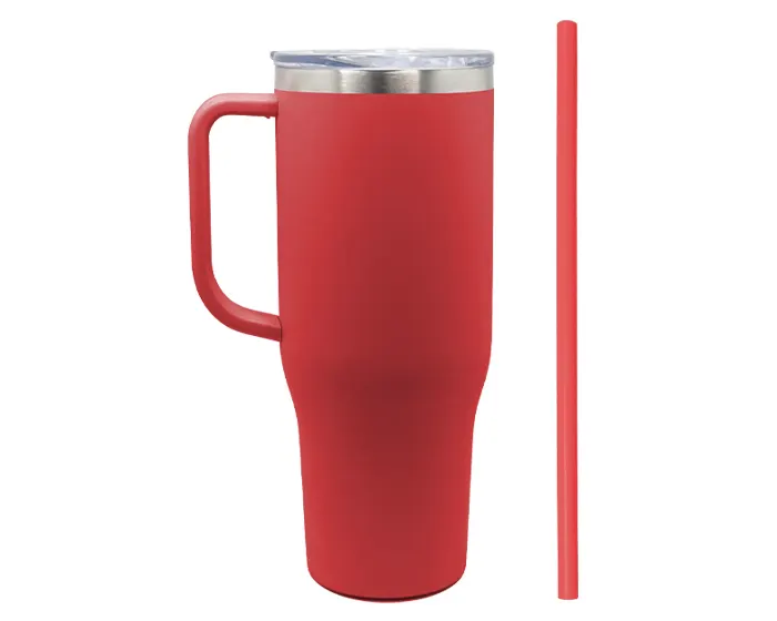 TERMO DE ACERO INOXIDABLE DE 1,200 ML. BARNEY A2915 ROJO — clave A2915