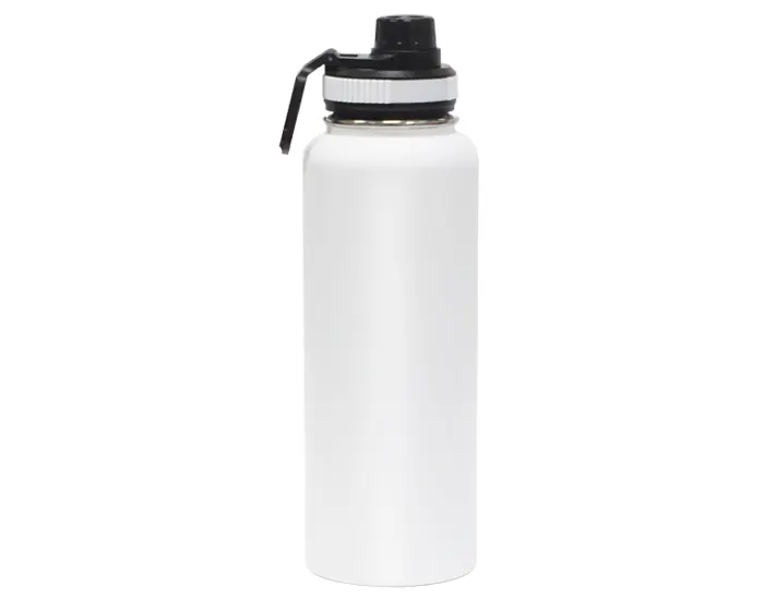 TERMO DE ACERO INOXIDABLE DE 1,200 ML. MEGA KYLO A2971 BLANCO — clave A2971
