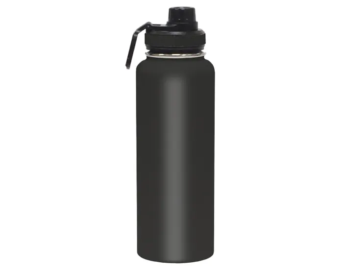 TERMO DE ACERO INOXIDABLE DE 1,200 ML. MEGA KYLO A2971 NEGRO — clave A2971