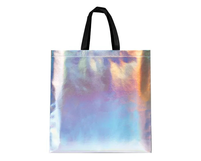 BOLSA ECOLÓGICA TORNASOL SHINE A2996 NEGRO — clave A2996