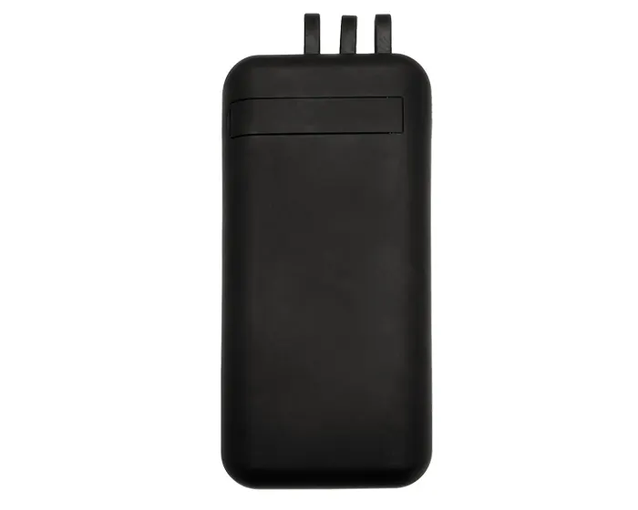 BATERÍA PORTÁTIL CON VENTOSAS 3 EN 1 DE CARGA RÁPIDA CON LUZ CAP. 10000 mAh BINGO A3003 NEGRO — clave A3003