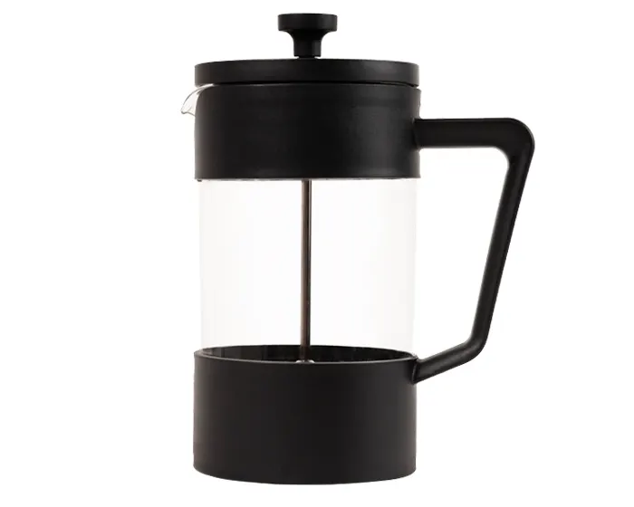 CAFETERA DE VIDRIO BOROSILICATO FRANCIS A3012 NEGRO — clave A3012