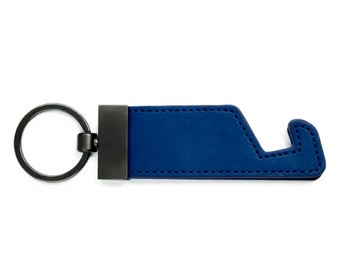 LLAVERO CON SOPORTE PARA DISPOSITIVOS MOBIL A3013 AZUL — clave A3013