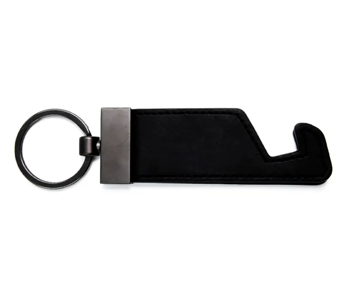 LLAVERO CON SOPORTE PARA DISPOSITIVOS MOBIL A3013 NEGRO — clave A3013