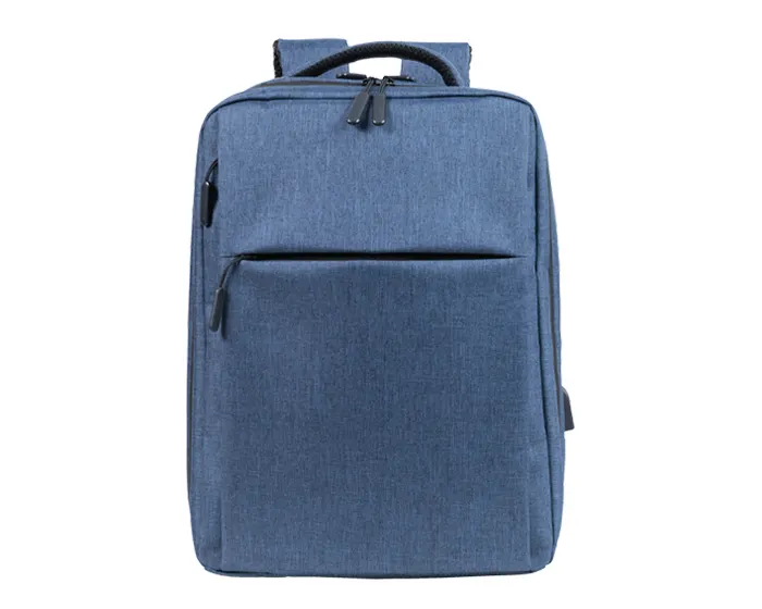MOCHILA BACKPACK PORTA LAPTOP USB NERD A3030 AZUL MARINO — clave A3030