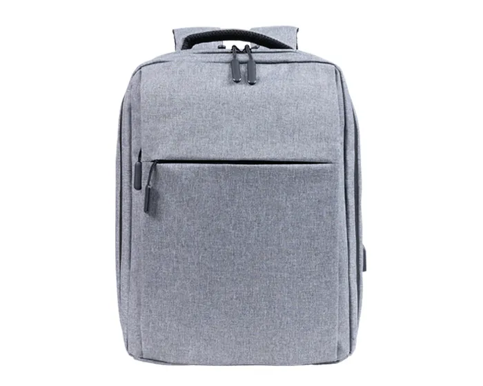MOCHILA BACKPACK PORTA LAPTOP USB NERD A3030 GRIS A3030 Gris