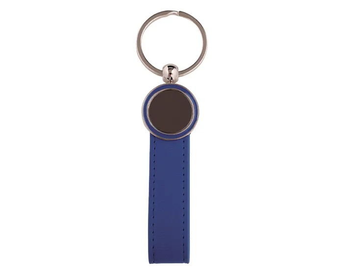 LLAVERO CON CORREA Y PLACA DEXTER A3031 AZUL — clave A3031