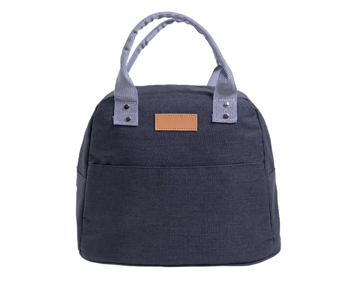 LONCHERA CON ASAS Y BOLSILLO FRONTAL HEIDI A3035 NEGRO A3035 Negro