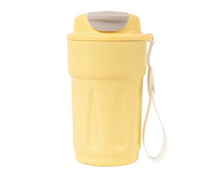 TERMO DE ACERO INOXIDABLE DE 420 ML. GODERE A3038 AMARILLO A3038 Amarillo