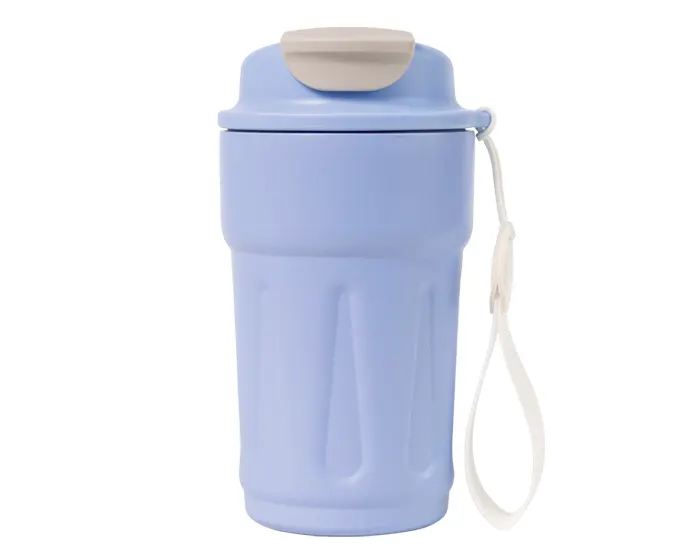 TERMO DE ACERO INOXIDABLE DE 420 ML. GODERE A3038 AZUL CLARO A3038 Azul claro