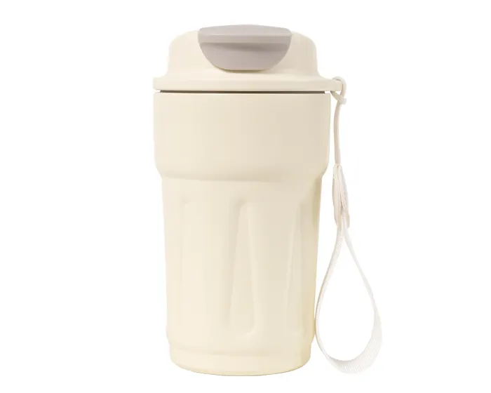 TERMO DE ACERO INOXIDABLE DE 420 ML. GODERE A3038 BLANCO — clave A3038