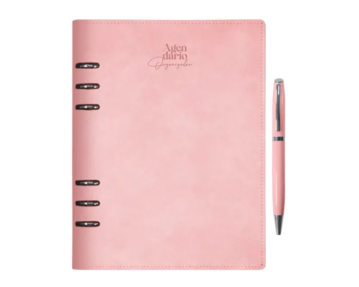 AGENDARIO ORGANIZADOR CON ARILLOS HILTON A3045 PALO DE ROSA A3045 Palo de rosa
