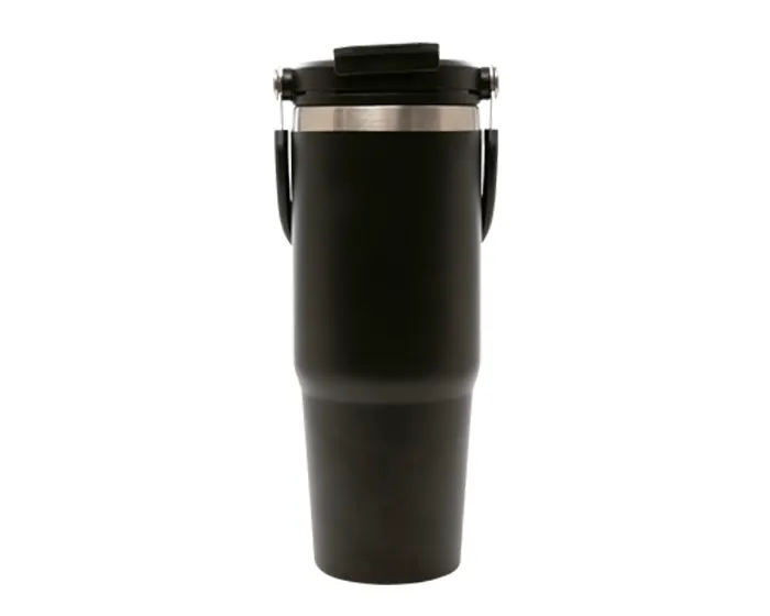 TERMO DE ACERO INOXIDABLE DE 900 ML. KARRY A3049 NEGRO — clave A3049