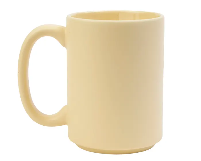TARRO MATE APILABLE 15 OZ CREAM A3080 AMARILLO A3080 Amarillo