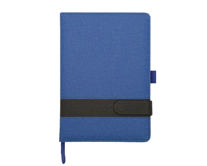LIBRETA A5 CON CORREA MÁGNETICA BETHOVEN A3097 AZUL — clave A3097