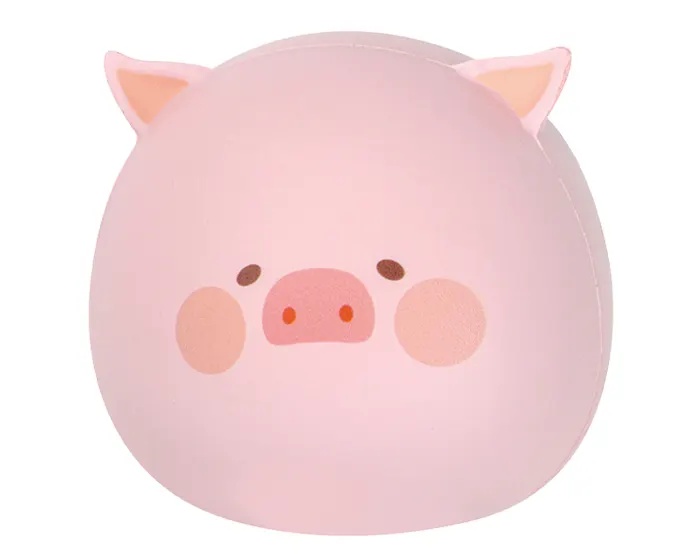 ANTIESTRÉS SQUISHY DE CERDO OINK A3103 PALO DE ROSA — clave A3103