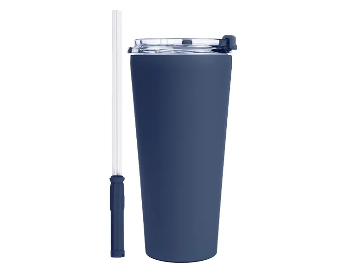 TERMO DE ACERO INOXIDABLE DE 900 ML. MEGA DINO A3104 AZUL MARINO — clave A3104