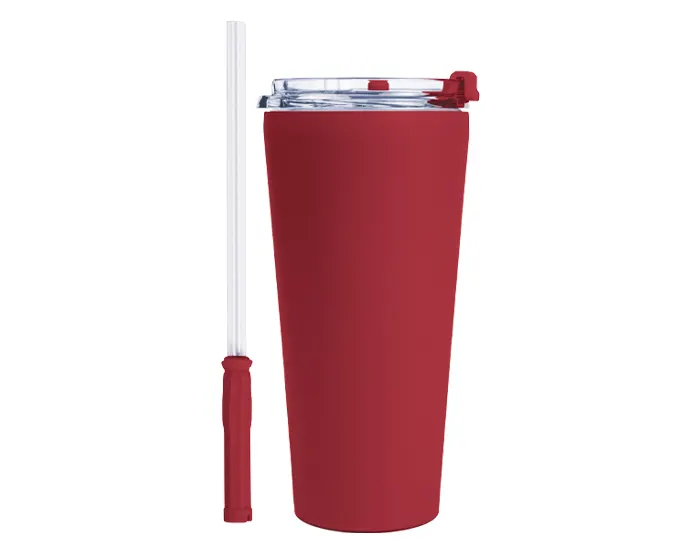 TERMO DE ACERO INOXIDABLE DE 900 ML. MEGA DINO A3104 ROJO — clave A3104