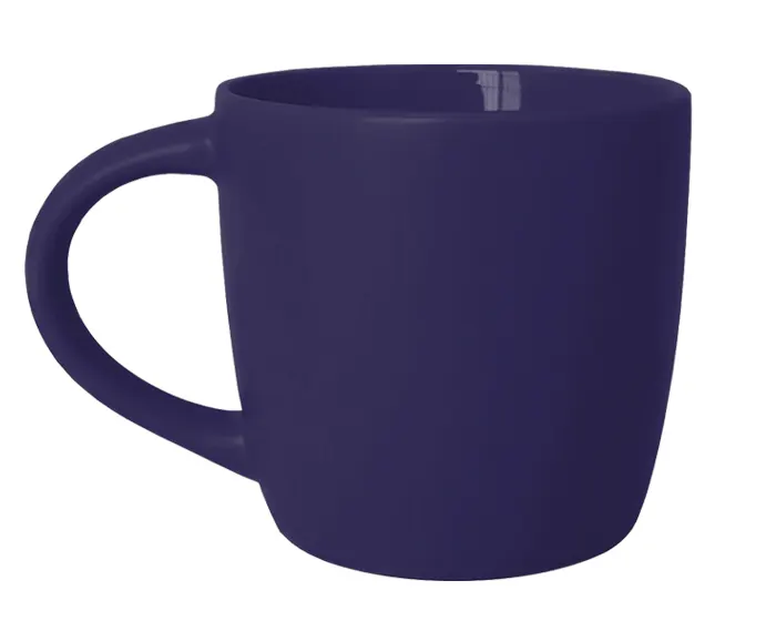 TAZA BICOLOR MATE 11 OZ LUCOLOR A3112 AZUL COBALTO A3112 Azul cobalto