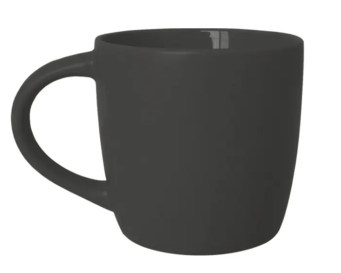 TAZA BICOLOR MATE 11 OZ LUCOLOR A3112 NEGRO A3112 Negro