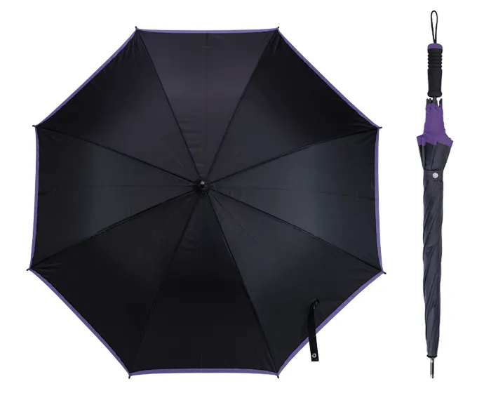 PARAGUAS DE APERTURA AUTOMÁTICA 8 GAJOS ANNY A3129 MORADO — clave A3129