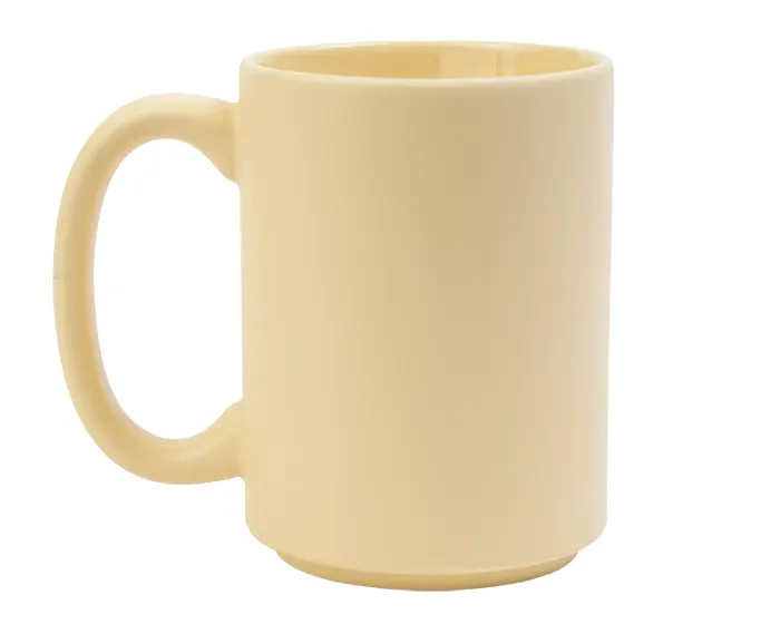TARRO MATE DE SUBLIMACIÓN 15 OZ SUBLI CREAM A3132 AMARILLO — clave A3132