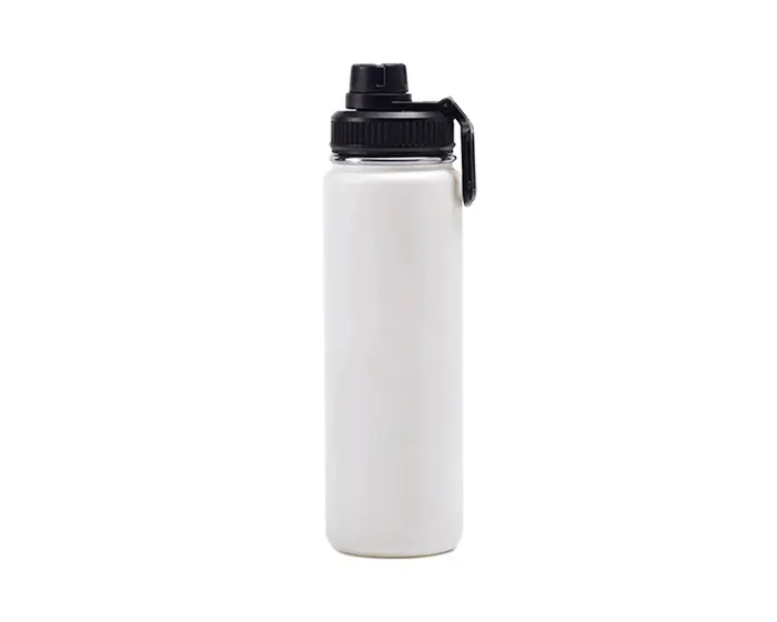 TERMO DE ACERO INOXIDABLE DE SUBLIMACIÓN 600 ML. SUBLI KYLO A3141 BLANCO — clave A3141